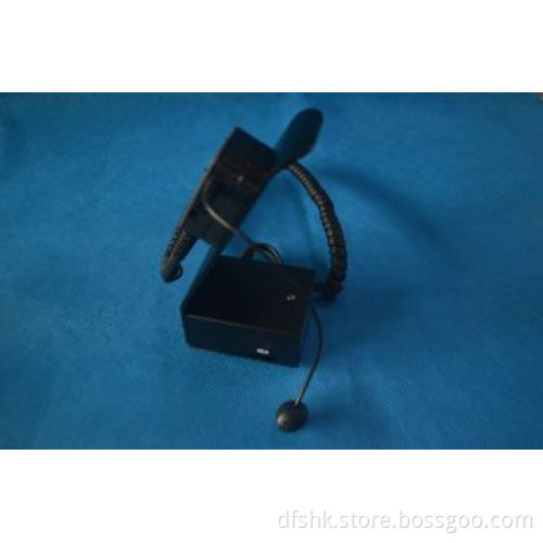 anti-shoplifting security stand/holder with alarm system for universal cellphone display